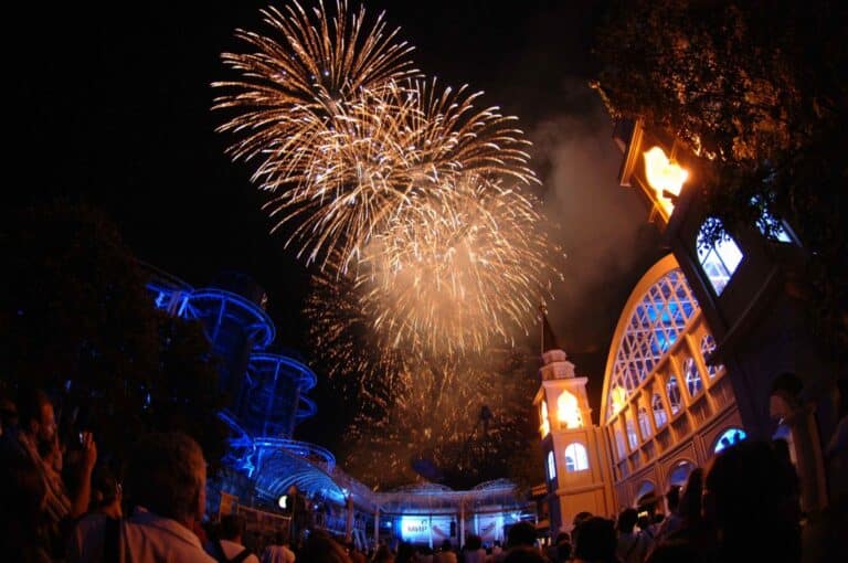 Feuerwerk Europapark Silvester