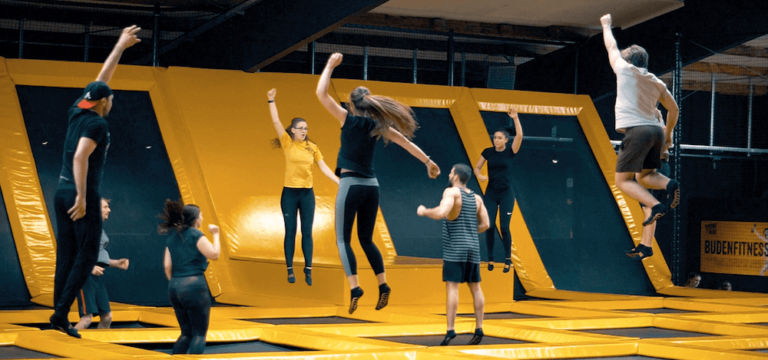 SprungBude Heidelberg Trampoline Bild 1