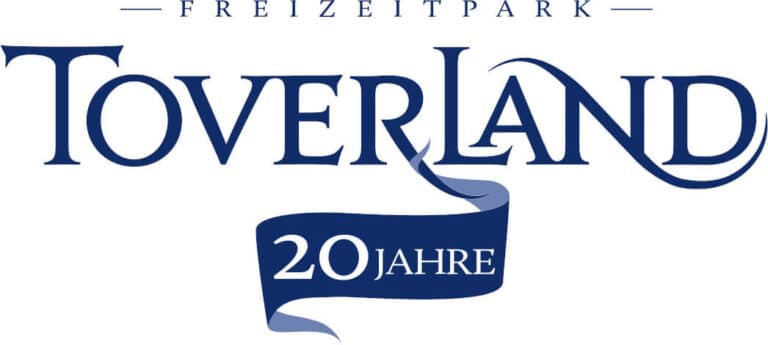 Logo Toverland Freizeitpark 20 Jahre