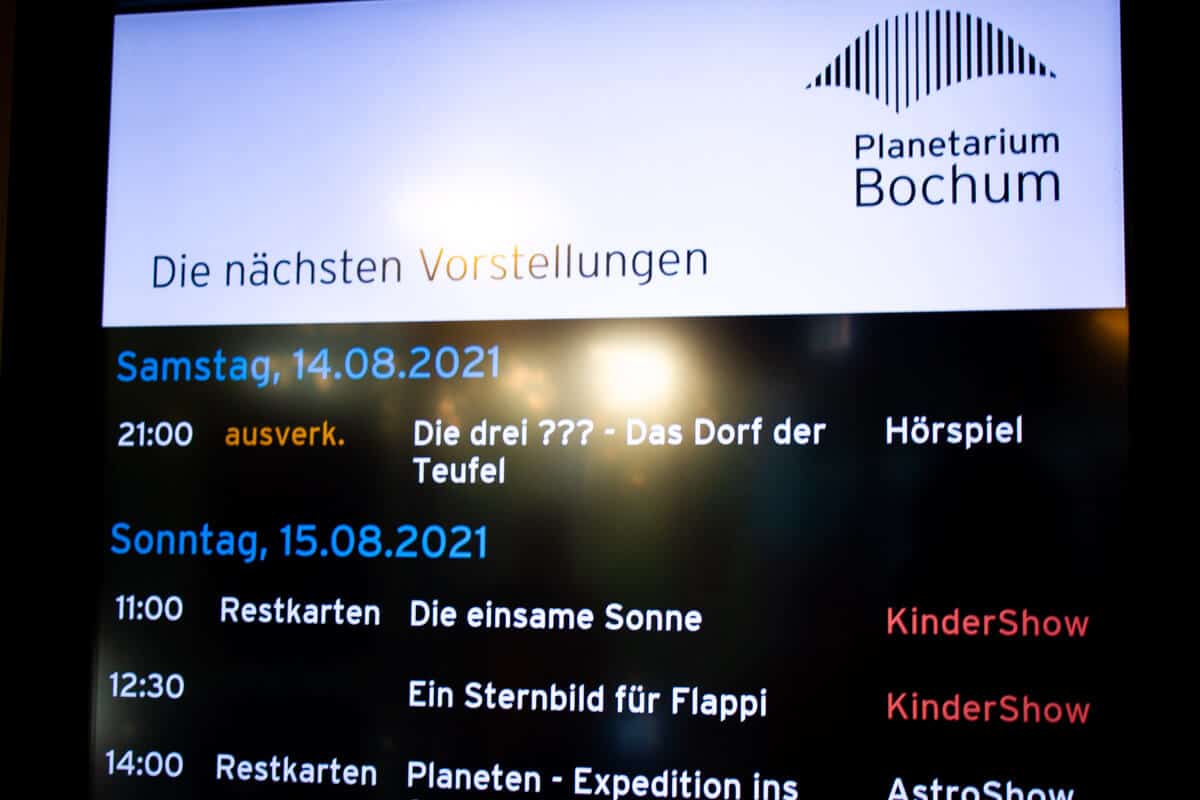 Die Drei ??? Dorf der Teufel im Zeiss Bochum