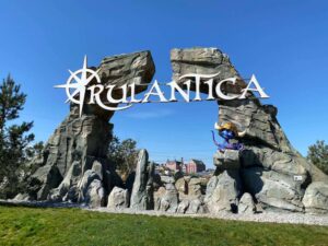 Rulantica Wasserpark Portal mit Snorri