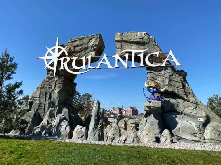 Rulantica Wasserpark Portal mit Snorri