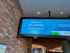 Rulantica Wasserpark Willkommen Tafel