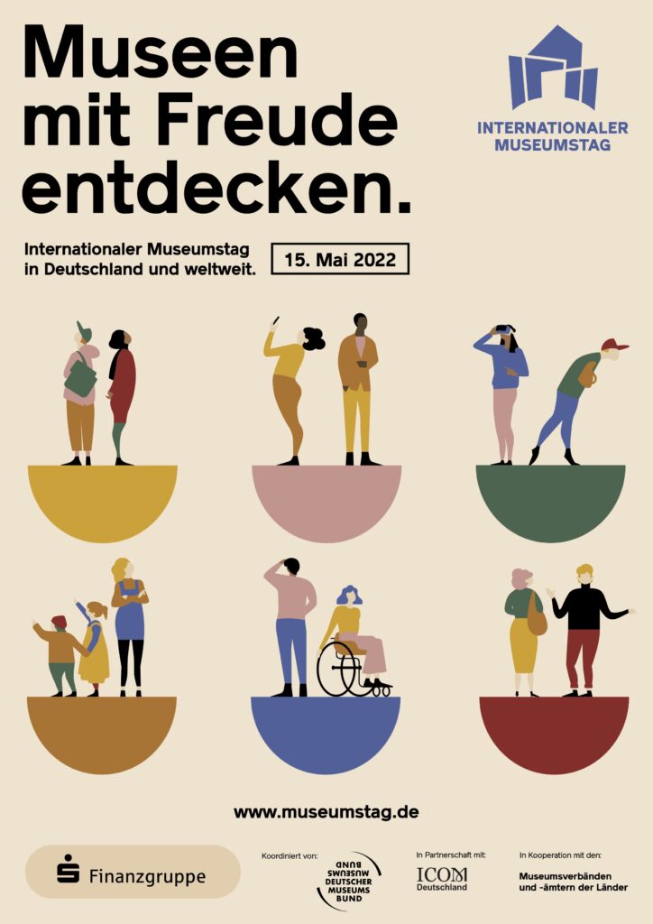 Plakat Internationaler Museumstag Zeitreise Strom Elektrizitätsmuseum