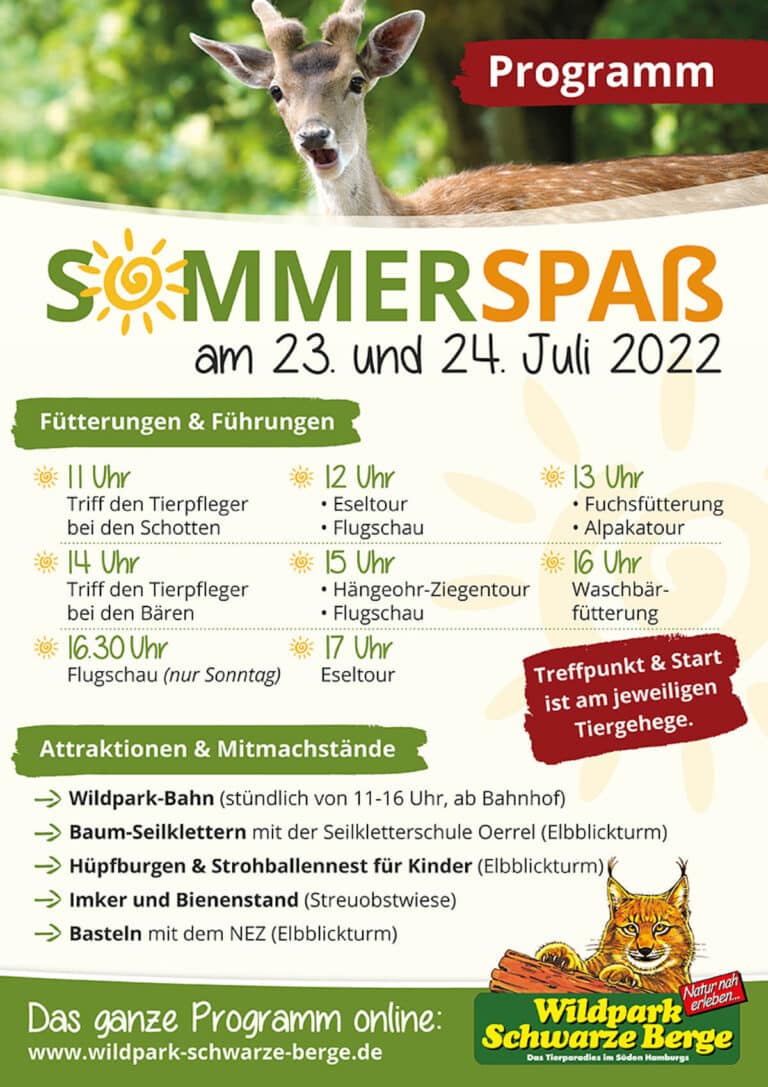 Wildpark Schwarze Berge Ferienprogramm