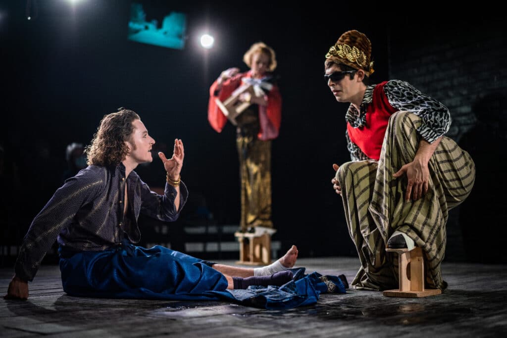 Ödipus im Schlosstheater Moers Foto: Jakob Studnar