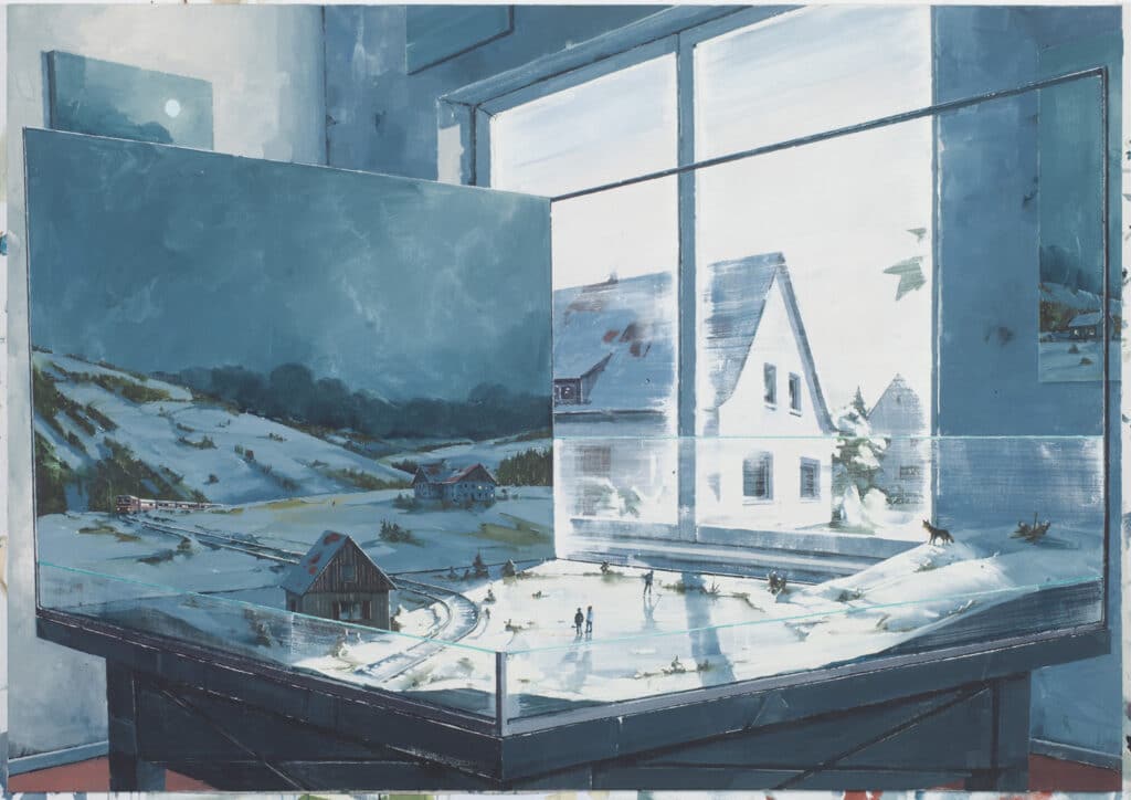 Kunstquartier Hagen ©Sven Kroner, Consolation, January 2020, 150 x 200 cm, Sammlung Glampe