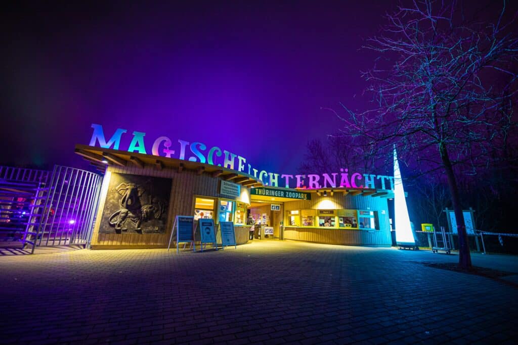 Lichternächte Zoopark Erfurt