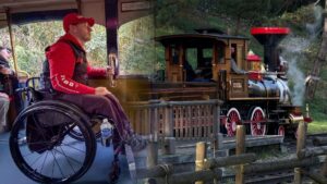 Disneyland Railroad Eisenbahn im Disneyland Paris – mit Rollstuhl erleben