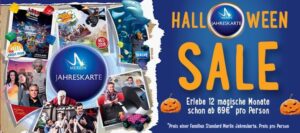 Merlin Jahreskarte Aktion zu Halloween 2016