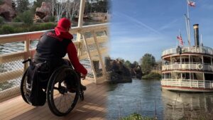 Thunder Mesa Riverboat Landing im Disneyland mit Rollstuhl erleben