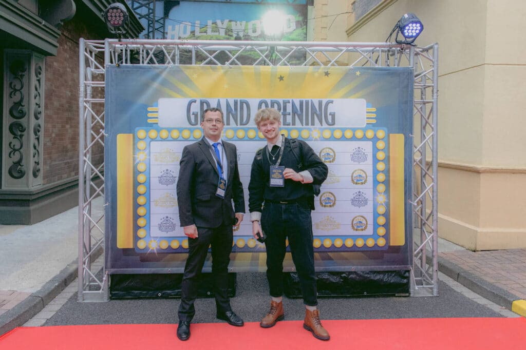 Movie Park Studio Tour Premiere Jan & Micha
