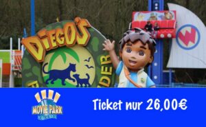 Movie Park Tagesticket nur 26,00€ statt 39,00€
