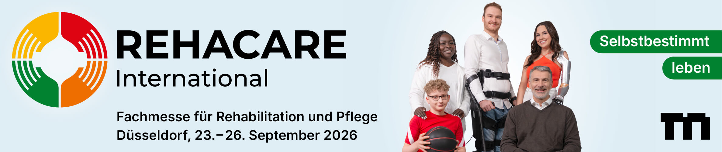 REHACARE International 2026 in Duesseldorf, 23.-26. September 2026